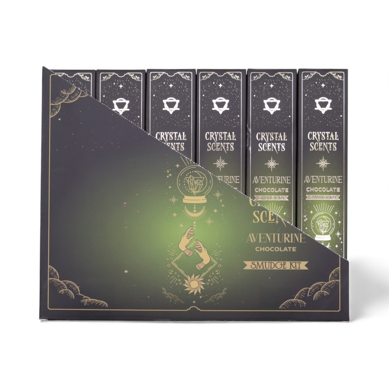 Kryštálové Vonné tyčinky Čokoláda s Avanturínom 2