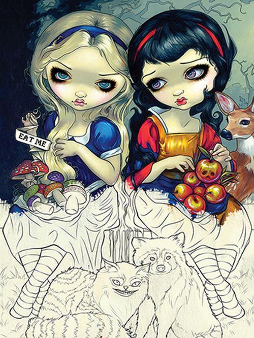 Coloring Book Jasmine Becket-Griffith, Jasmine Becket-Griffith 2