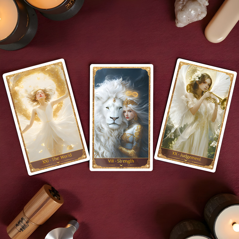 Guardian Golden Wheel Tarot 3