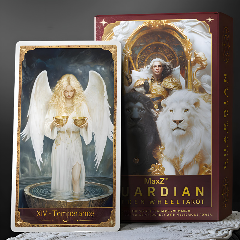 Guardian Golden Wheel Tarot 9