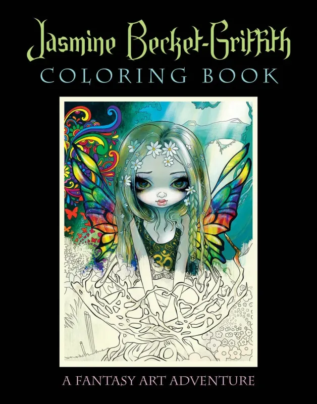 Coloring Book Jasmine Becket-Griffith, Jasmine Becket-Griffith