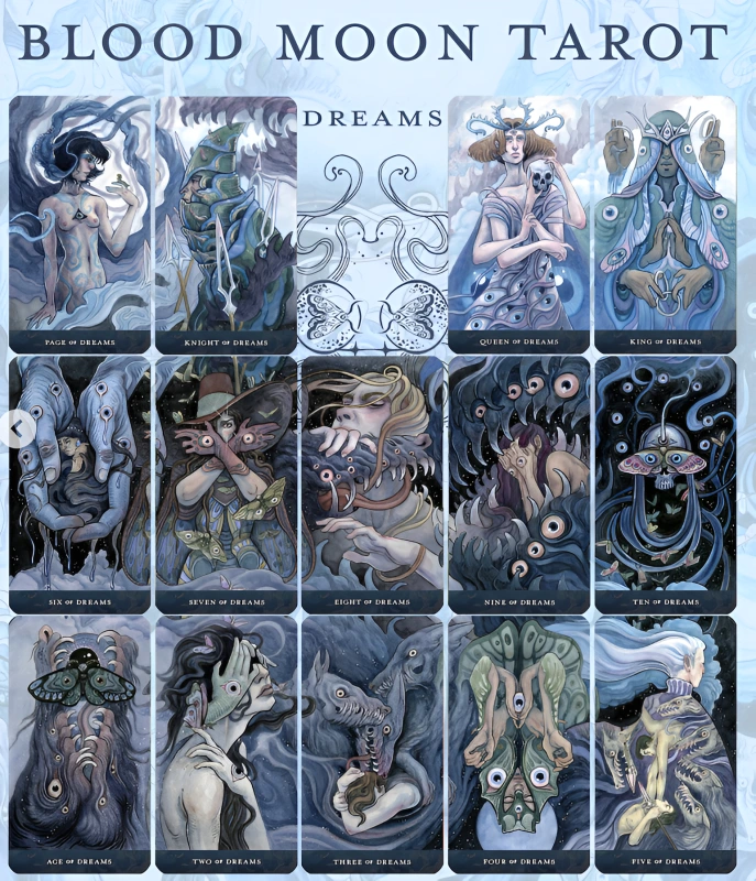 Blood Moon Tarot, Sam Guay 6