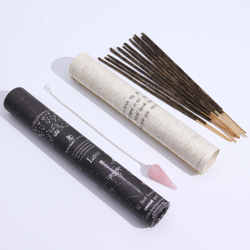 Kyvadlo na Veštenie Ruženín s Vonnými Tyčinkami Láska 1