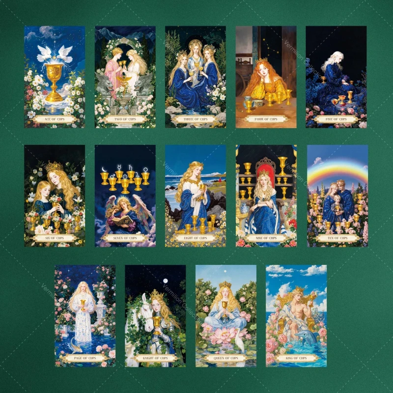 Tarotové karty - Moonshadow Floral Vow Tarot 11