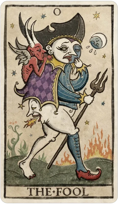Trionfi Della Luna Tarot, Patrick Valenza 1
