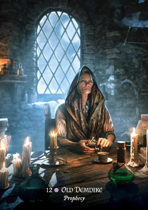 Rise of the Witch Oracle - vykladacie karty 3