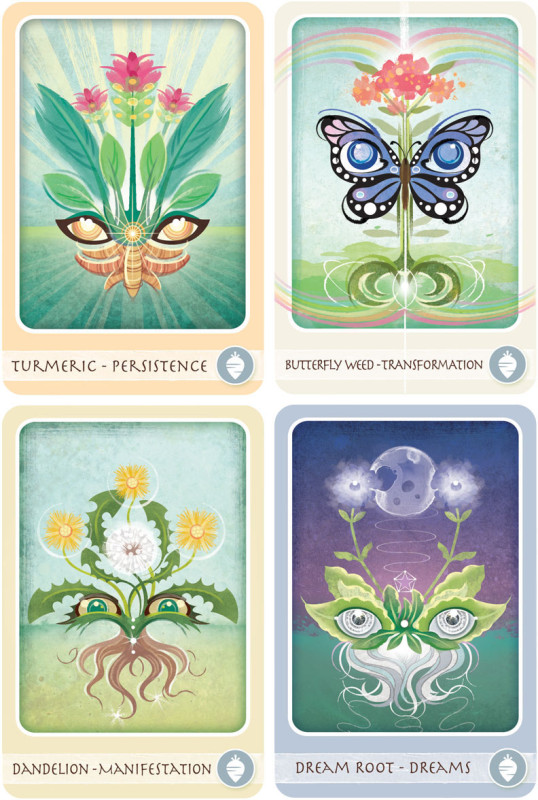 The Herbal Healing Deck, Sarah Baldwin 1