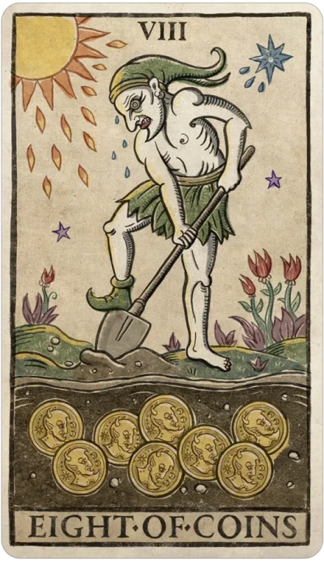 Trionfi Della Luna Tarot, Patrick Valenza 8