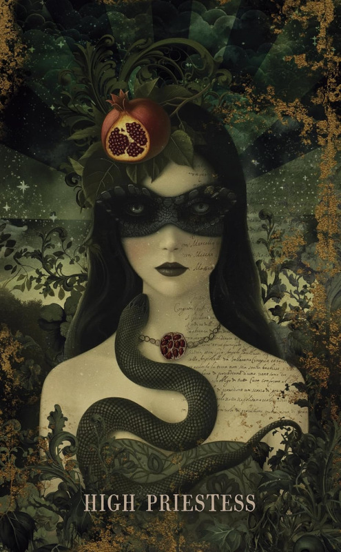 Grim Tales Tarot, Fiona Edgewood 3