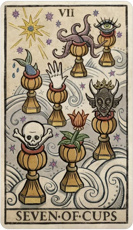 Trionfi Della Luna Tarot, Patrick Valenza 6