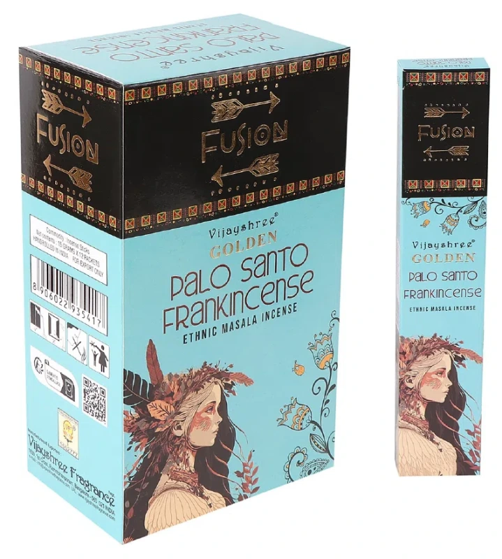 Vonné Tyčinky Fusion Golden- Palo Santo a Myrha