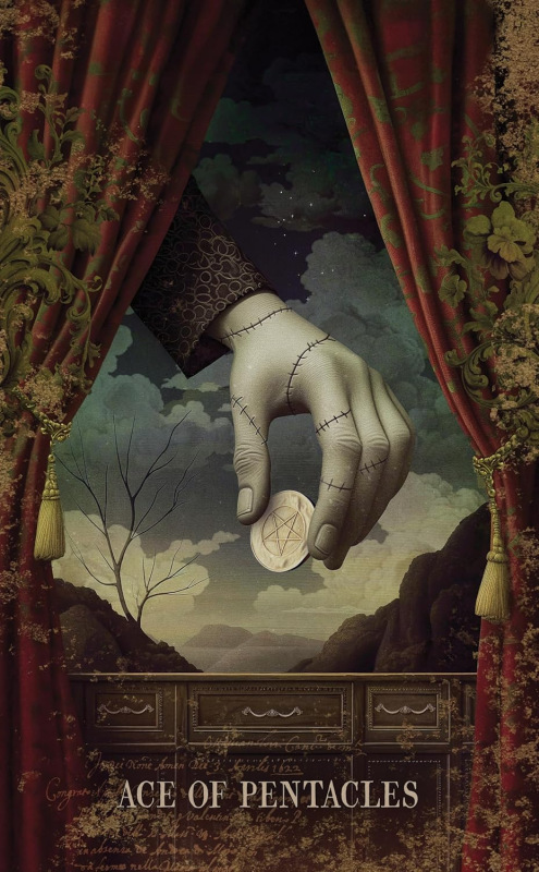 Grim Tales Tarot, Fiona Edgewood 4