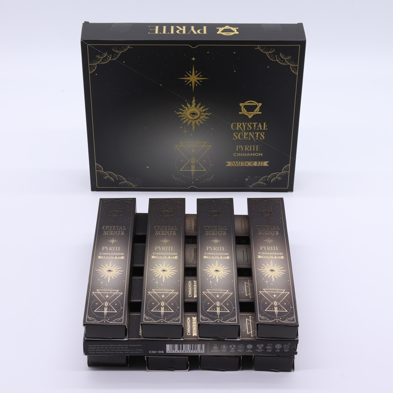 Kryštálové Vonné Tyčinky Škorica s Pyritom 1