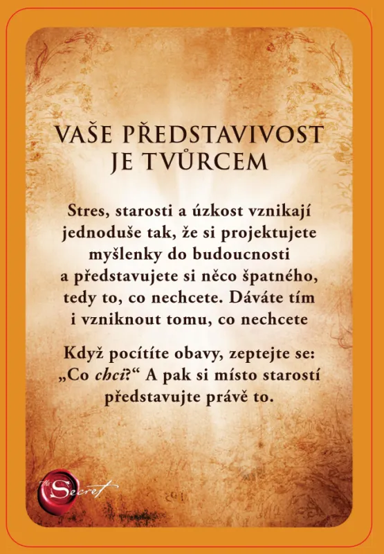 Manifestační karty, Rhonda Byrne 3