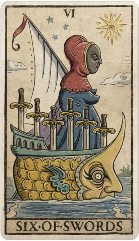 Trionfi Della Luna Tarot, Patrick Valenza 4