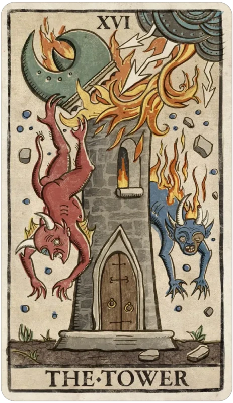 Trionfi Della Luna Tarot, Patrick Valenza 2