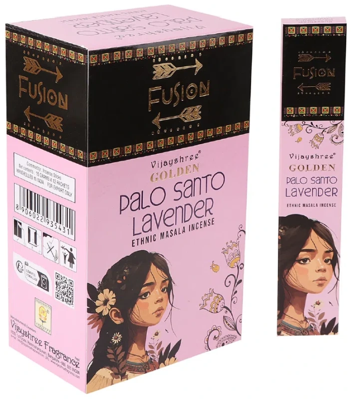 Vonné Tyčinky Fusion Golden- Palo Santo a Levanduľa