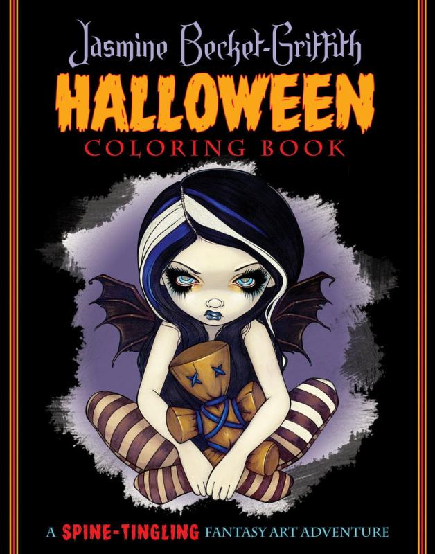 Coloring Book Jasmine Becket-Griffith Halloween