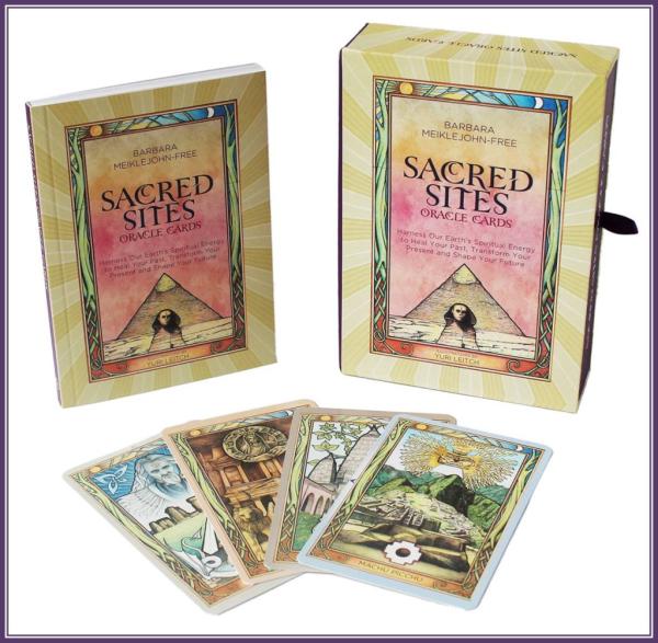 Sacred Sites Oracle Cards, Barbara Meiklejohn-Free