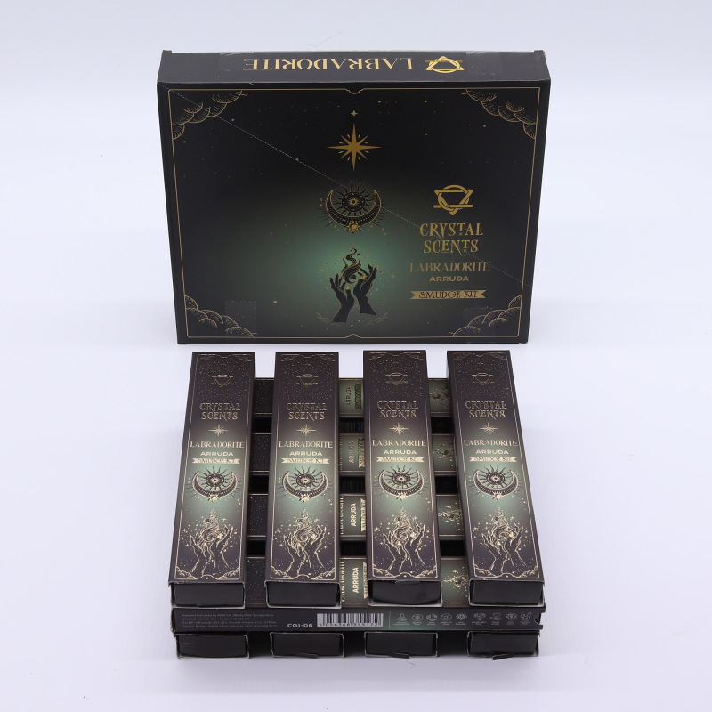 Kryštálové Vonné Tyčinky Arruda s Labradoritom 1