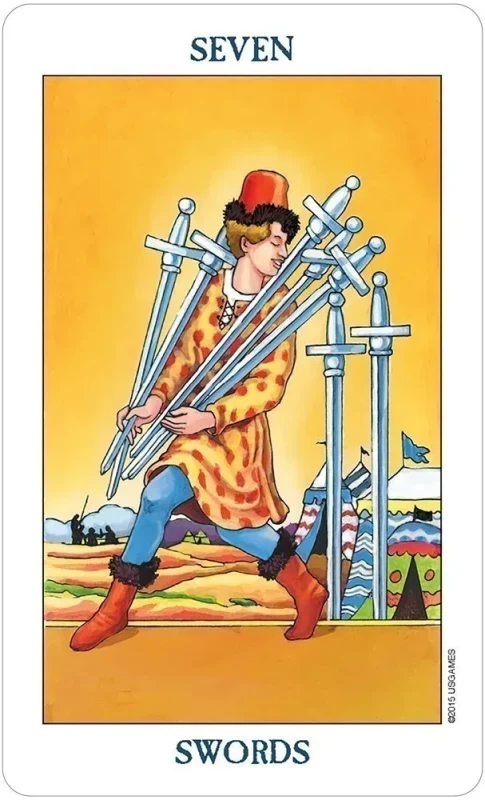 Radiant Raider Waite Tarot in a Tin Box 6