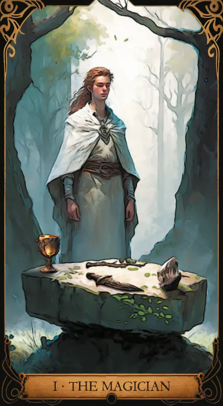 Druidic Tarot, Andrea Cogerino