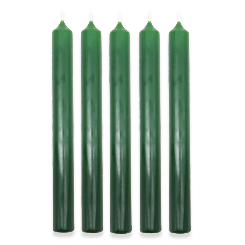 Sviečky Zelené Dlhé 100 ks