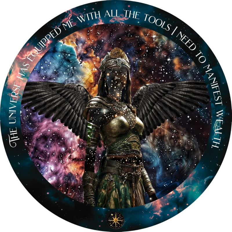 Cosmic Wealth Codes Affirmation Deck, Taylor Eaton 4