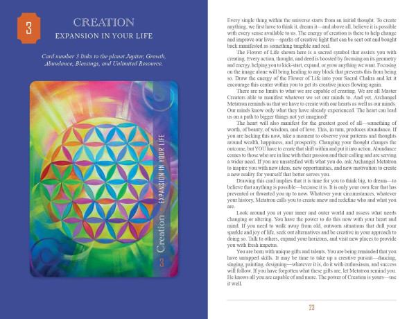 The Archangel Metatron Self-Mastery Oracle, 2