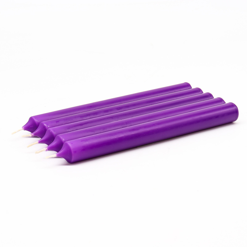 Sviečky Fialové Dlhé 100 ks 1