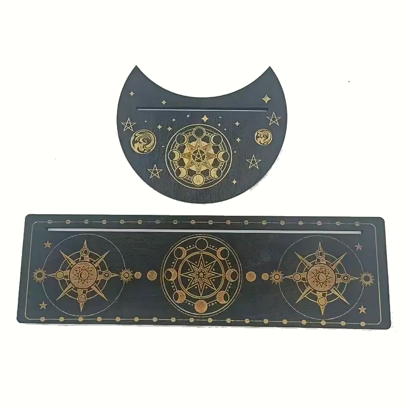Sada Drevených Stojanov na Tarot/Orákulum Karty - Hviezdy