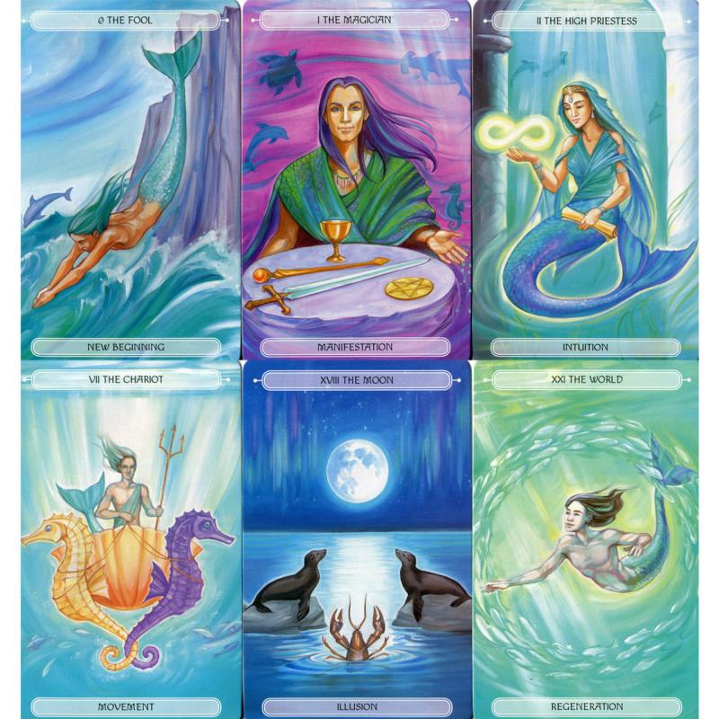 Oceanic Tarot Cards, Jayne Wallace