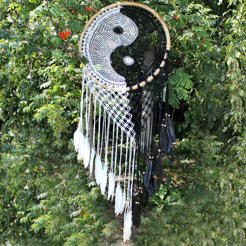 Lapač Snov Ochranný Yin Yang 50 cm
