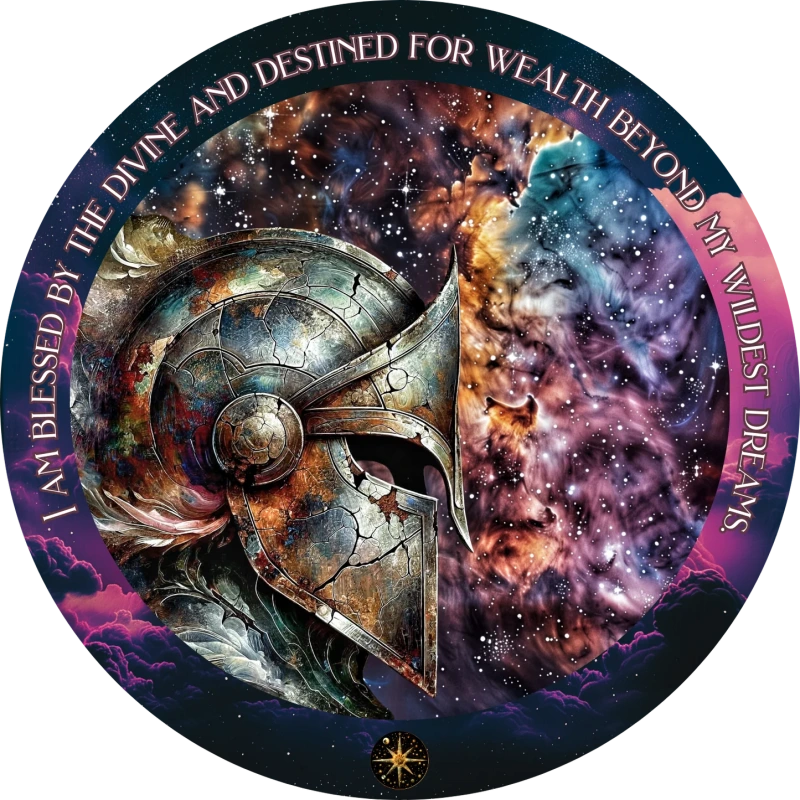 Cosmic Wealth Codes Affirmation Deck, Taylor Eaton 6