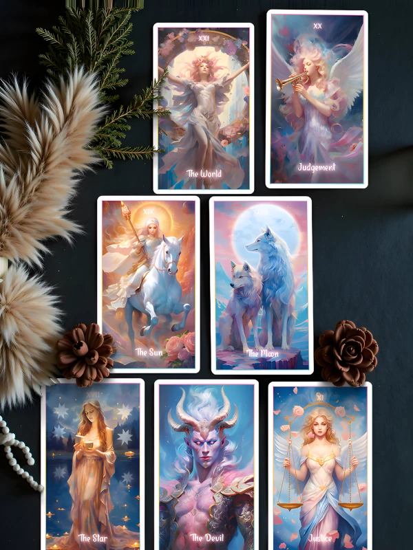 Fantasy Colors Tarot 4