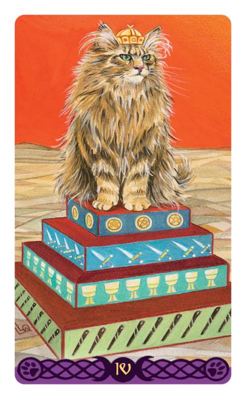 Tarot of the Pagan Cats Mini, Magdelina Messina