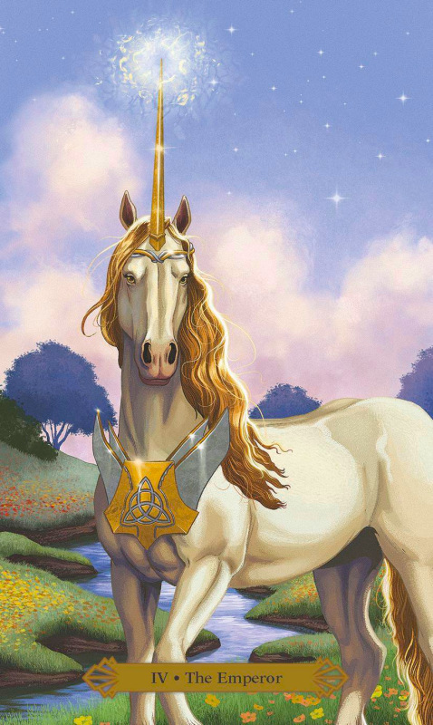 Tarot Jednorožcov - The Celestial Unicorn Tarot 1