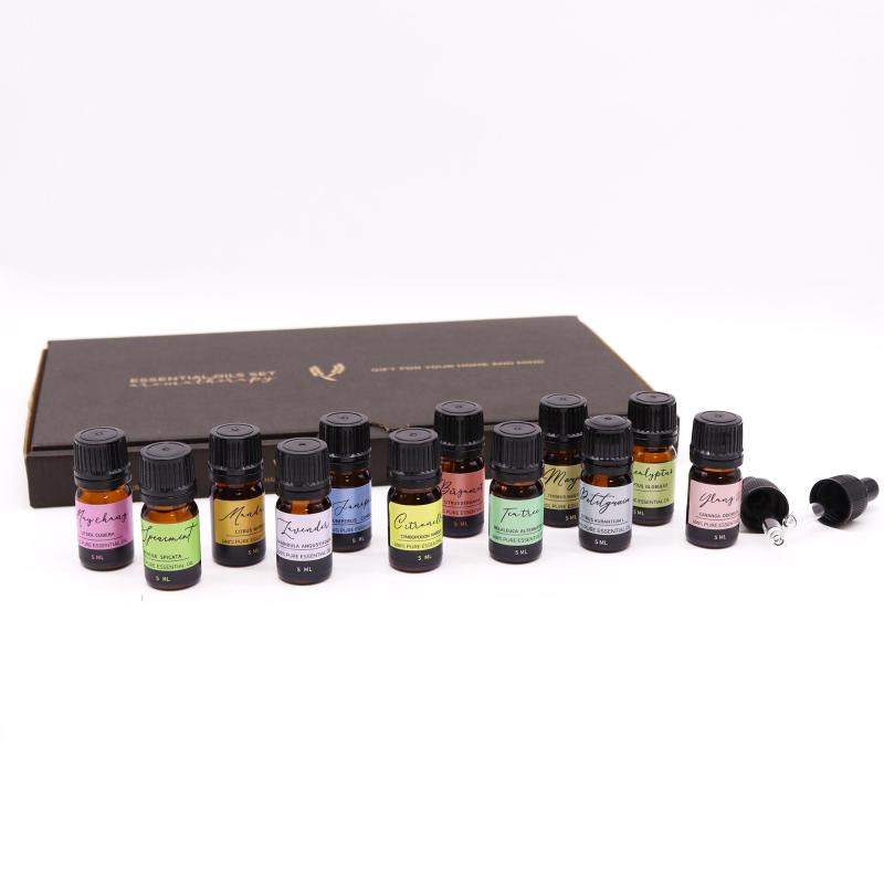 Aromaterapeutická Sada 12 Esenciálnych Olejov - Jar