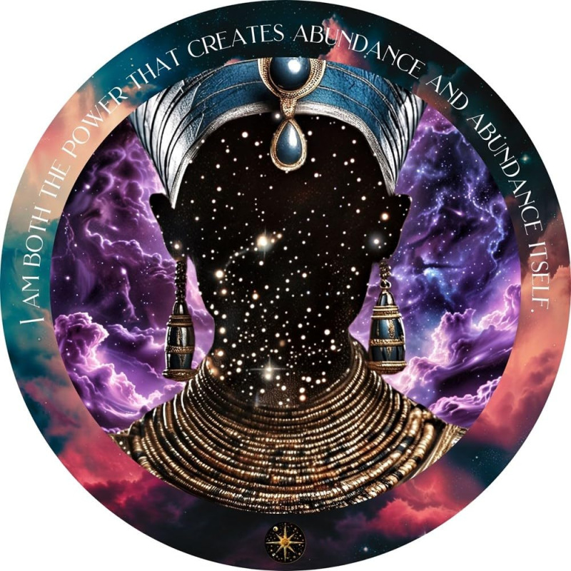 Cosmic Wealth Codes Affirmation Deck, Taylor Eaton 2