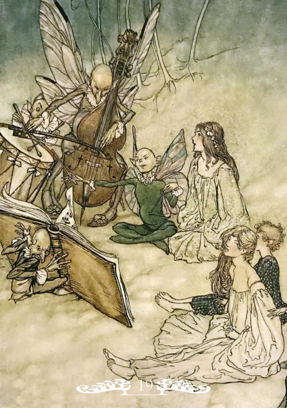 Fairy Oracle, Arthur Rackham