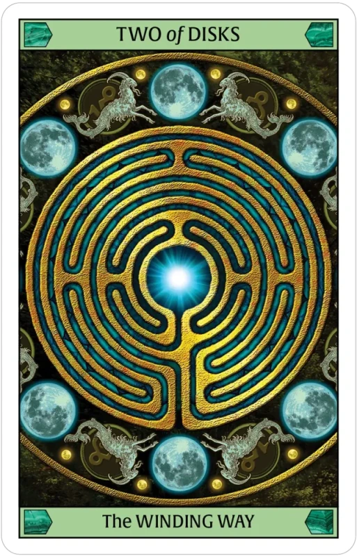 The Sealed Path Tarot,David Bergen 7