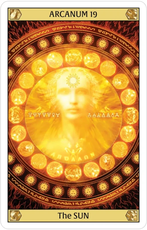 The Sealed Path Tarot,David Bergen 4