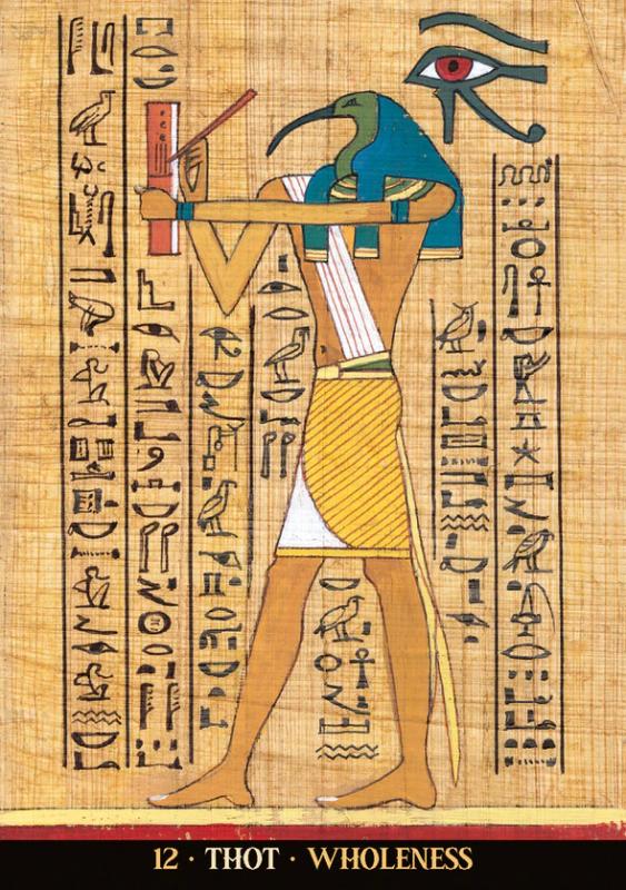 Egyptian Gods Oracle Cards, Silvana Alasia