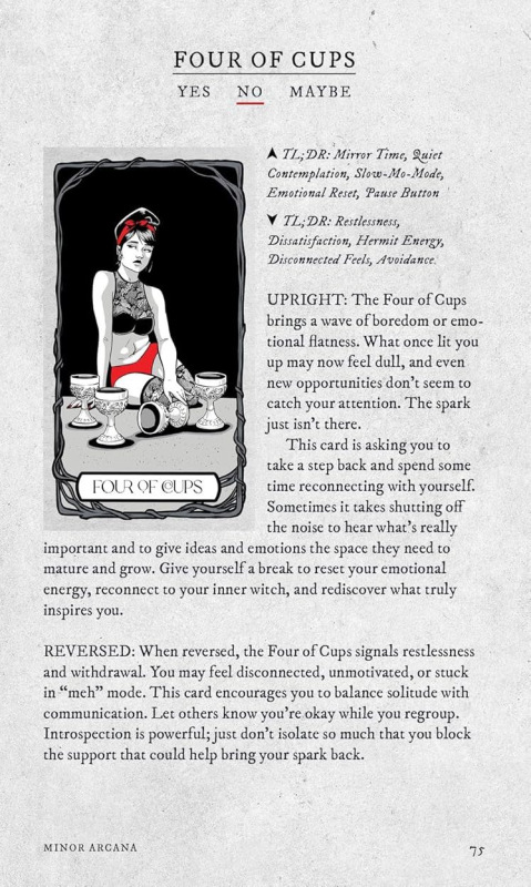 Bad Witch Tarot Deck and Guidebook, Michelle Lodge 4