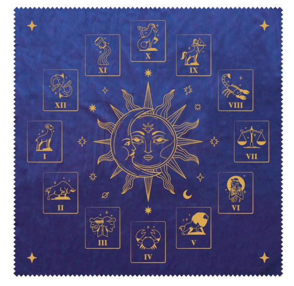 Obrus, plátno na veštenie Zodiac Lo Scarabeo