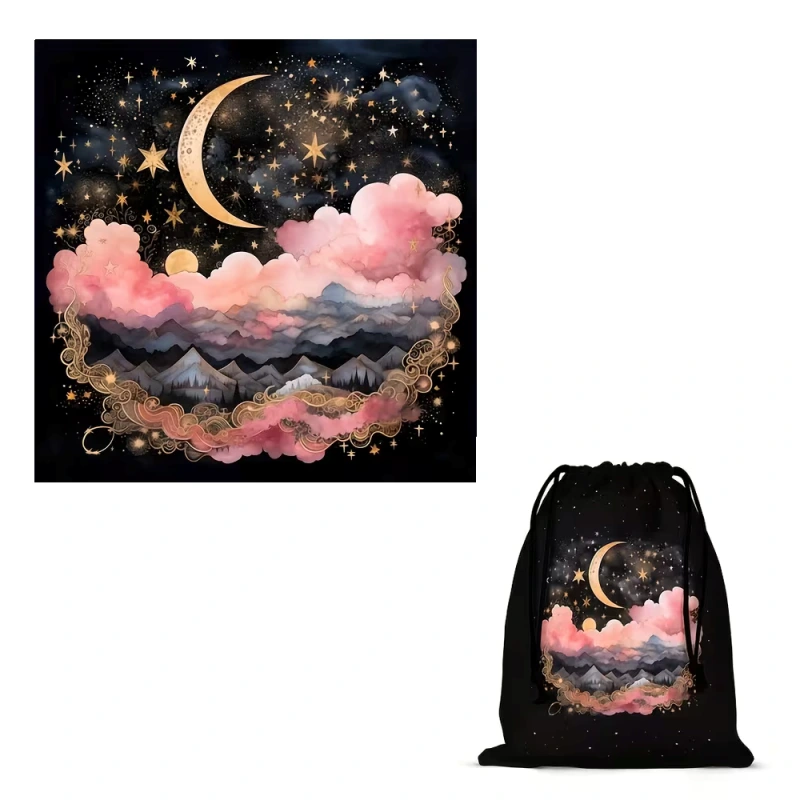 Obrus na Veštenie a Taška Mesiac - Darčeková sada