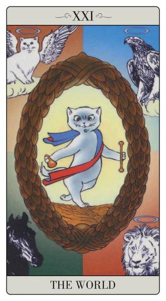The way Jodorowsky explained Tarot to his Cat, Alejandro Jodorowsky