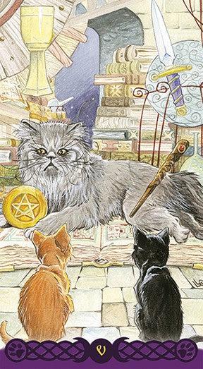 Tarot of the Pagan Cats, Magdelina Messina