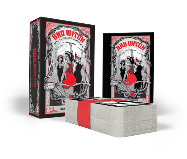 Bad Witch Tarot Deck and Guidebook,Michelle Lodge 4