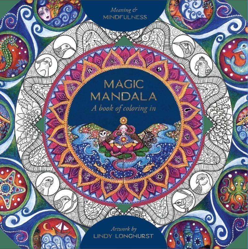 Magic Mandala Coloring Book, Lindy Longhurst